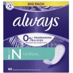 Always Daily Fresh Normal slipové vložky bez parfemace 60 ks – Hledejceny.cz