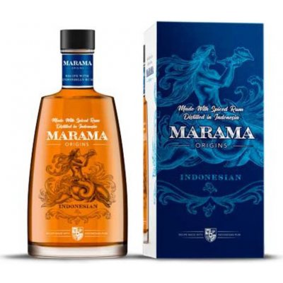 Marama Indonesia Spiced Rum 40% 0,7 l (tuba) – Zboží Mobilmania