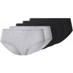 esmara Dámské kalhotky Hipster 5 kusů černá šedá – Hledejceny.cz