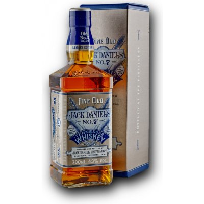 Jack Daniel's Old N°.7 Legacy Edition 3 43% 0,7 l (karton) – Hledejceny.cz