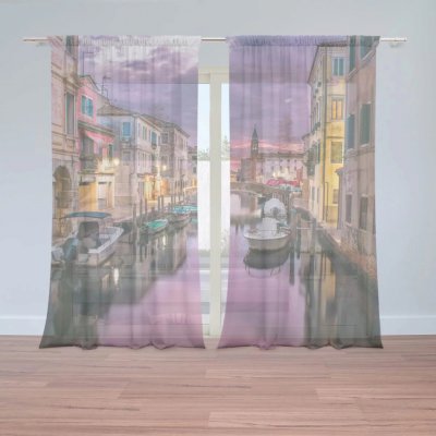 Záclony Benátky: 2 ks - 150x250 cm - Sablio – Hledejceny.cz