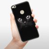 Pouzdro a kryt na mobilní telefon Huawei Pouzdro iSaprio Black Cat - Huawei P9 Lite 2017