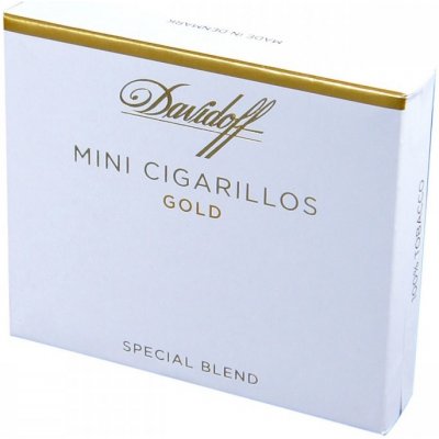 Davidoff Mini Cigarillos Gold 10 ks – Zbozi.Blesk.cz