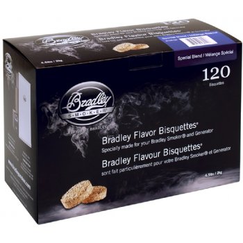 Bradley Smoker Udící briketky Special Blend - 120ks