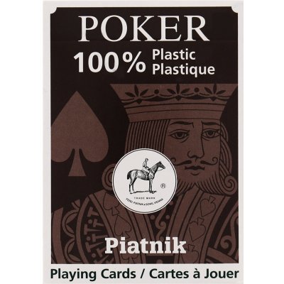 Piatnik Plastic Poker single pack – Zbozi.Blesk.cz