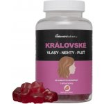 Kralovstvizdravi.cz Královské vlasy, nehty, pleť s biotinem a vitamíny B5, B6, B12 60 gumových bonbónů – Hledejceny.cz