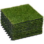 Outsunny tmavě zelená 10 kusů 30 x 30 cm – Hledejceny.cz