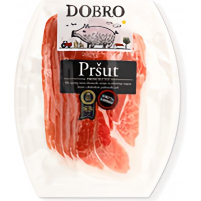 Dobro Chorvatský pršut krájený 90 g – Sleviste.cz