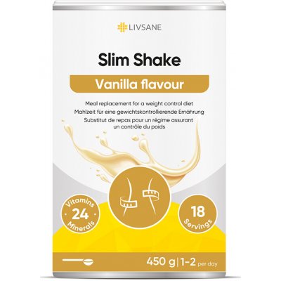 LIVSANE Dietní výživový koktejl vanilka 450 g – Hledejceny.cz