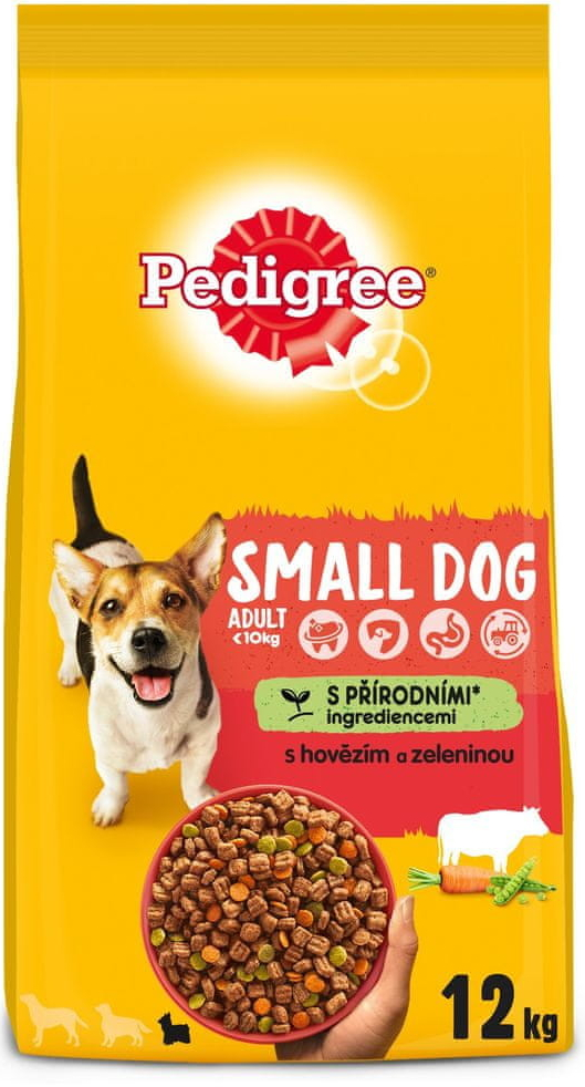 Pedigree Vitaltection hovězí se zeleninou dospělé malých plemen 12 kg