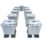 Alien Hydroponics Rain 10Pot Silver 30 l – Hledejceny.cz