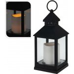 lucerna LED 23x10x10cm sklo PH ČER s časovačem – Hledejceny.cz