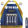 Baterie primární TESLA GOLD+ AAA 4ks 12030423