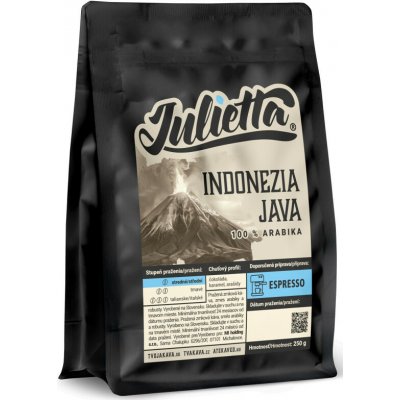 Julietta Indonézia Java čerstvo pražená zrnková 250 g – Hledejceny.cz