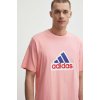 Pánské Tričko adidas T-shirt Future Icons Badge of Sport IS8342 Růžová