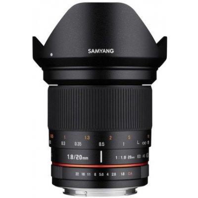 Samyang 20mm f/1.8 ED AS UMC Nikon F-mount – Hledejceny.cz