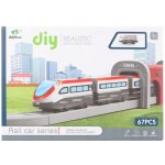 Vláčkodráha s rychlovlakem na baterie 67 ks – Zboží Dáma