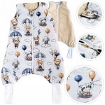 BabyU Spací pytel Comfort bavlna s nohavicemi a ponožkami – Zboží Mobilmania