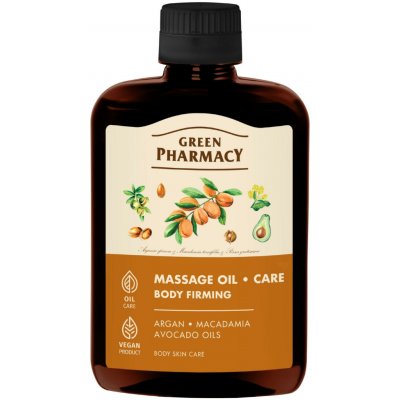 Green Pharmacy zpevňující tělový a masážní olej 200 ml – Sleviste.cz