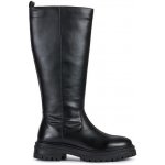 Geox Kozačky D IRIDEA Černá – Zboží Dáma