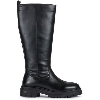 Geox Kozačky D IRIDEA Černá – Zboží Dáma