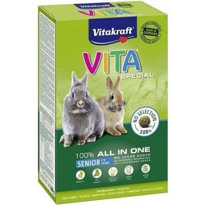 Vitakraft Vita Special All in one Senior Králík 600 g – Zboží Mobilmania