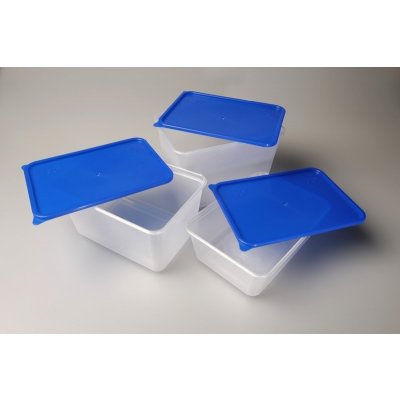 DK plast do mrazničky a mikrovlnné trouby 3 ks 0,9l – Zboží Dáma