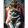 Obraz Obraz na plátně The Cat Is King 84x116 cm