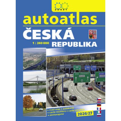 Autoatlas Česká republika 1:240 000 – Hledejceny.cz
