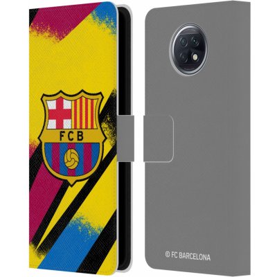 Pouzdro na mobil Xiaomi Redmi Note 9T - HEAD CASE - FC Barcelona - Dres Gólman (Otevírací obal, kryt na mobil Xiaomi Redmi Note 9T - Fotbalový klub FC BARCELONA Dres brankář barevný)