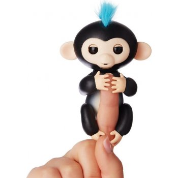 WowWee Fingerlings Małpka Finn Czarny