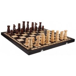 Dřevěné šachy velké 60 x 60 cm alternativy - Heureka.cz