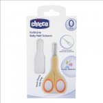 Chicco Nůžky s kulatou špičkou oranžové – Zboží Dáma