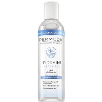 Dermedic Hydrain3 Hialuro micelární voda H20 200 ml
