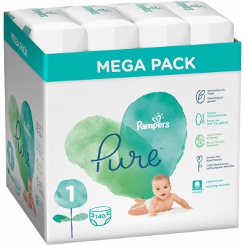 Pampers Pure Protection 1 4 x 35 ks 140 ks