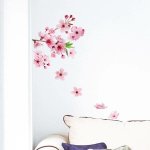 Crearreda Samolepicí dekorace WA M Cherry Blossom 54327 Kvetoucí třešňová větev 2 archy 31x31 cm – Hledejceny.cz