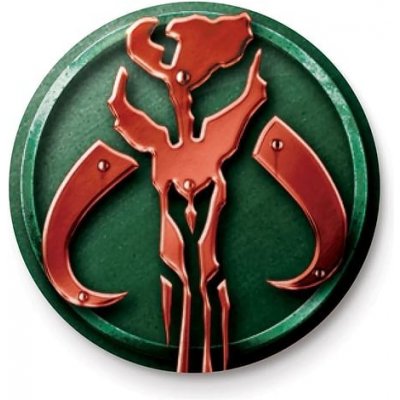 Pyramid International Placka Star Wars - Mandalorianský symbol – Zboží Dáma
