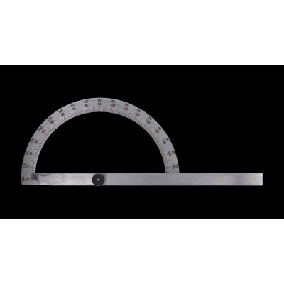 KINEX úhloměr obloukový 200x290mm nerez – HobbyKompas.cz