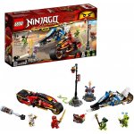 LEGO® NINJAGO® 70667 Kaiova motorka s čepelemi a Zanův sněžný skútr – Zboží Živě