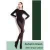 Punčocháče Paula 40 DEN Autumn Green tmavá zelená