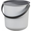 Úklidový kbelík CZ vědro s víkem ukládací sedací stoh., plast 10 l