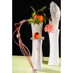 Váza X-VASE bílá 25 cm – Hledejceny.cz