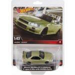 Mattel Hot Wheels Premium Nissan Skyline GTR BNR34 – Zboží Dáma