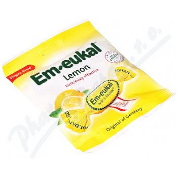 Em-Eukal Citronové dropsy s vitamínem C 50 g