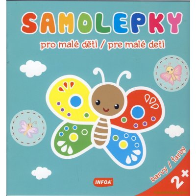 Samolepky pro malé děti Samolepky pre malé deti Barvy – Zboží Dáma