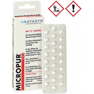 Katadyn Micropur Forte MF 1T 100 ks – Zboží Mobilmania