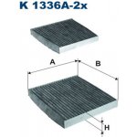 Filtr, vzduch v interiéru FILTRON K 1336A-2x – Hledejceny.cz