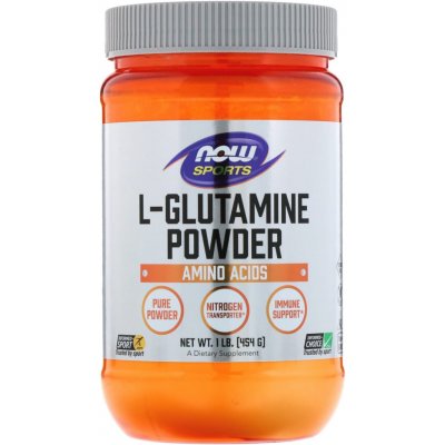 Now Foods L-Glutamin Pudr 454 g – Hledejceny.cz