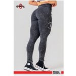 Nebbia Washed fitness legíny s vysokým pasem GYM WARRIOR 776 black – Zboží Dáma