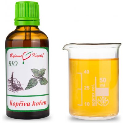 Bylinné kapky Kopřiva kořen BIO 50 ml – Hledejceny.cz